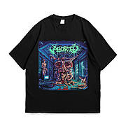 Футболка з принтом Aborted Vault Of Horrors S Чорний