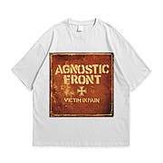 Футболка з принтом Agnostic Front Victim In Pain S Білий