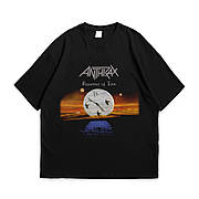 Футболка з принтом Anthrax Persistence of Time XXXL Чорний