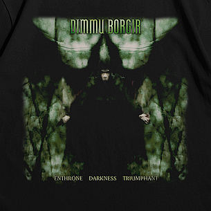 Футболка з принтом Dimmu Borgir Enthrone Darkness Triumphant XXXL Чорний, фото 3