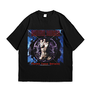 Футболка з принтом Dimmu Borgir Puritanical Euphoric Misanthropia M Чорний, фото 1