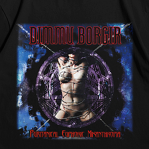 Футболка з принтом Dimmu Borgir Puritanical Euphoric Misanthropia M Чорний, фото 3