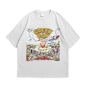 Футболка з принтом Green Day Dookie XL Білий, фото 1