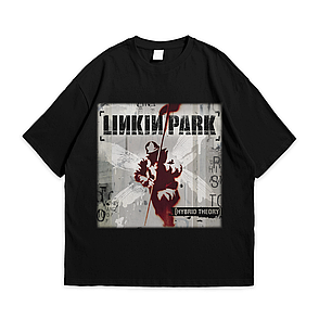 Футболка з принтом Linkin Park Hybrid Theory XXL Чорний, фото 1