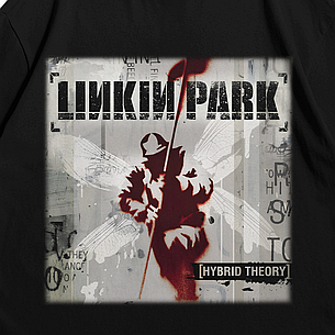 Футболка з принтом Linkin Park Hybrid Theory XXL Чорний, фото 3