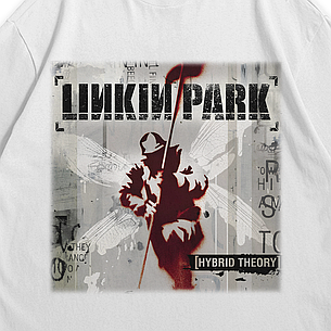 Футболка з принтом Linkin Park Hybrid Theory S Білий, фото 3