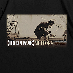 Футболка з принтом Linkin Park Meteora M Чорний, фото 3