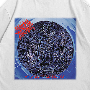 Футболка з принтом Morbid Angel Altars Of Madness M Білий, фото 3