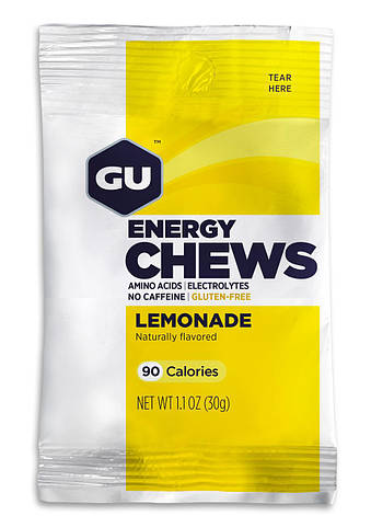 Енергетичні желейки GU Energy Chews Lemonade, 60 г, фото 1