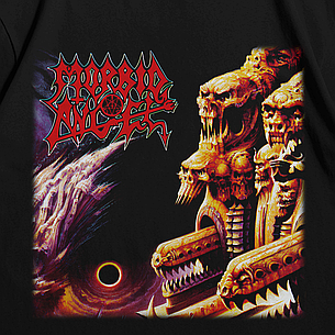 Футболка з принтом Morbid Angel Gateways To Annihilation L Чорний, фото 3