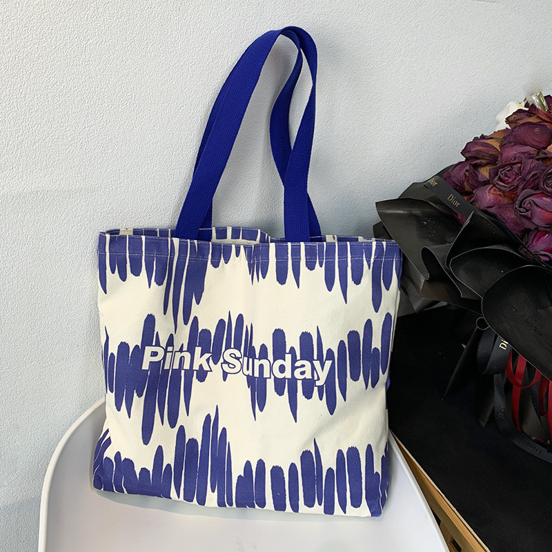 Жіноча сумка через плече Полотняна сумка великої місткості сумка для покупок опт, фото 1