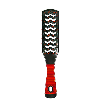 Щітка для волосся масажна двостороння продувна Dagg 21,5 см 2016 Червона