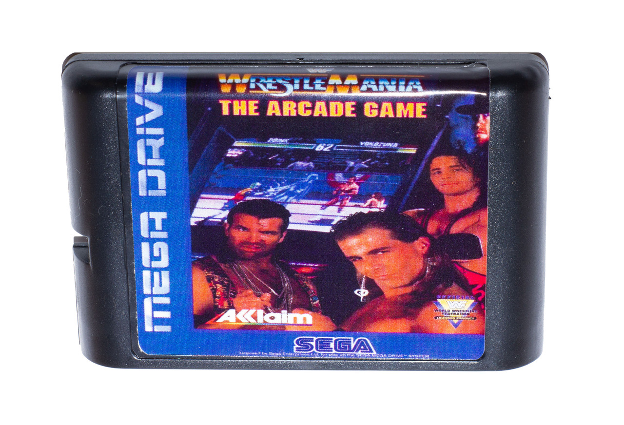 Картридж сега WrestleMania, фото 1