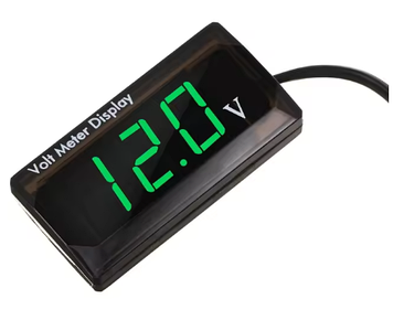 Автомобільний цифровий вольтметр індикація заряду АКБ 5В-30В 0.56 дюйма світлодіодний дисплей ЗЕЛЕНИЙ колір