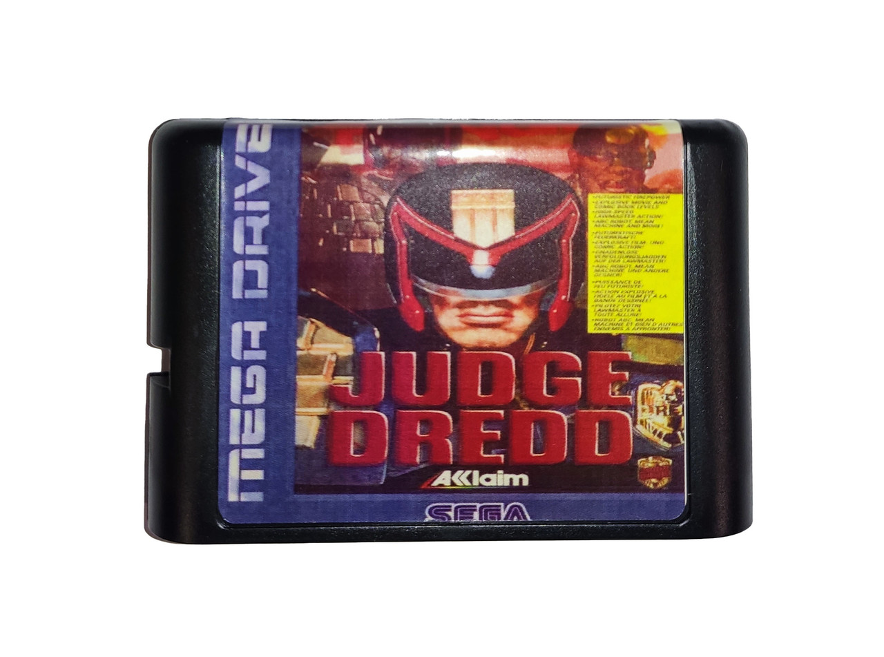 Картридж сега Judge Dredd