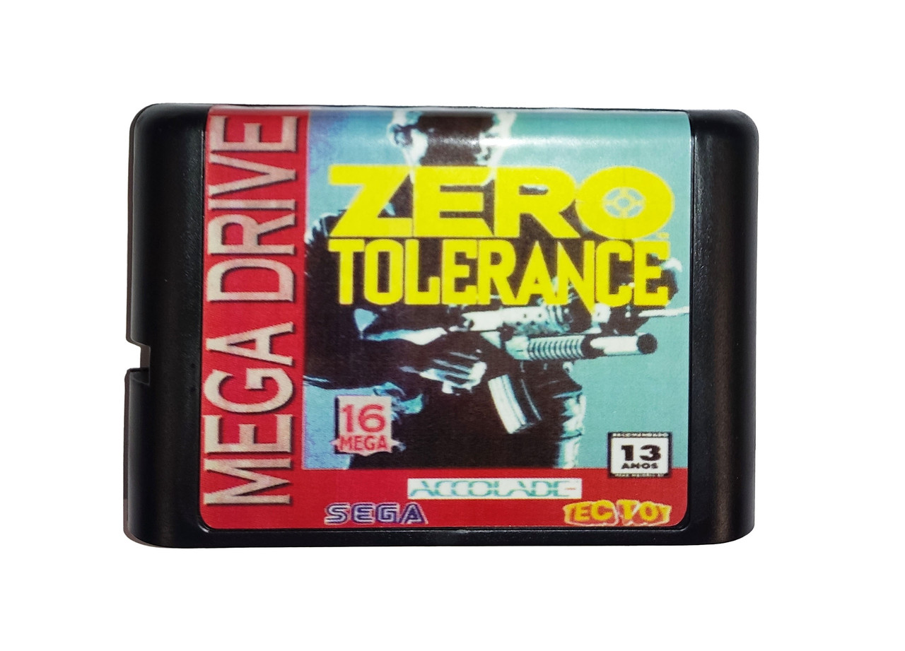 Картридж сега Zero Tolerance