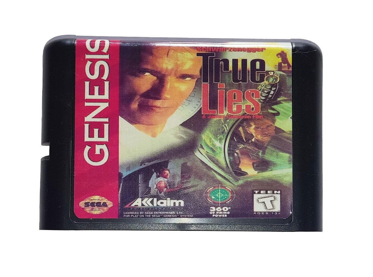 Картридж сега True Lies