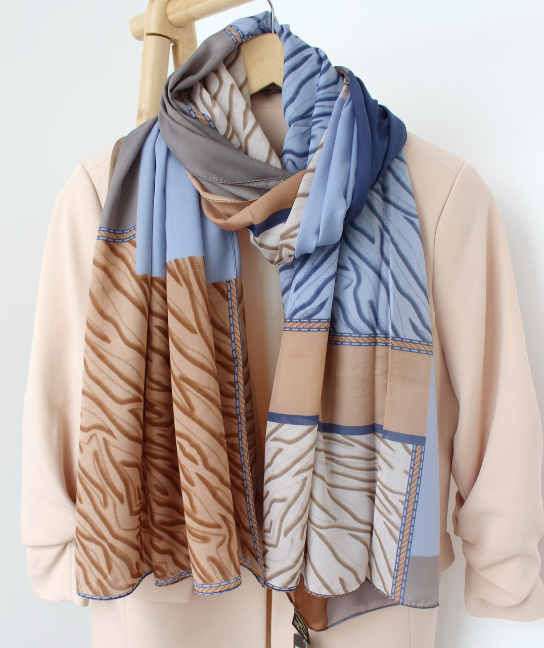 Шифоновий шарф "Ребека" 123010, фото 1