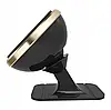 Автотримач BASEUS магнітний для смартфона 360° Adjustable Magnetic Phone Mount Gold (SUCX140015), фото 4