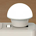 Портативна USB лампа Mushroom Lamp White, фото 2