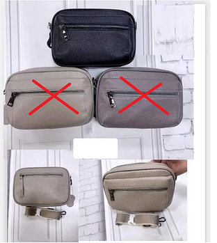 Сумочка жіноча крос-боді 21*15 см на блискавці з кишенею зі натуральної шкіри в різних кольорах Zhenya