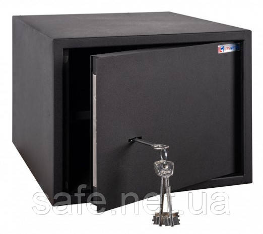 Сейф меблевий Levmetal СД-310K (ВxШxГ:235x310x345), сейф для дому, сейф для грошей, сейф з ключовим замком