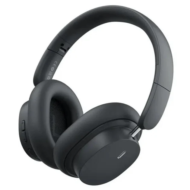 Бездротові накладні Bluetooth навушники Baseus Bowie D05 Grey (NGTD020213), фото 1