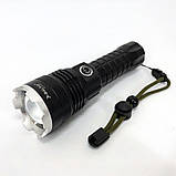 Ліхтар ручний акумуляторний Bailong BL-A72-P50 Zoom 1x18650 microUSB Black (3_05344), фото 3
