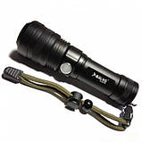 Ліхтар ручний акумуляторний X-Balog BL-1827-P90 microUSB Black (3_05345), фото 2