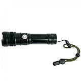 Ліхтар ручний акумуляторний X-Balog BL-1827-P90 microUSB Black (3_05345), фото 5