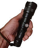 Ліхтар ручний акумуляторний X-Balog BL-1827-P90 microUSB Black (3_05345), фото 8