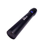 Ліхтар ручний акумуляторний Bailong BL-K63 1x18650/3xAAA microUSB Black (3_05355), фото 5