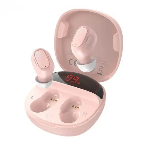 Бездротові Bluetooth навушники Baseus Encok WM01 Plus Pink (NGWM010004), фото 1