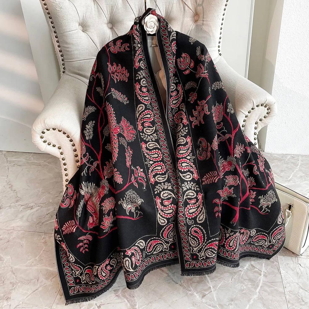 Кашеміровий шарф "Пташка" Cashmere 102020, фото 1