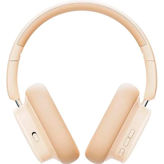 Бездротові накладні Bluetooth навушники Baseus Bowie H1i White (A00050402223-00), фото 1