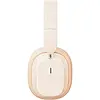 Бездротові накладні Bluetooth навушники Baseus Bowie H1i White (A00050402223-00), фото 5