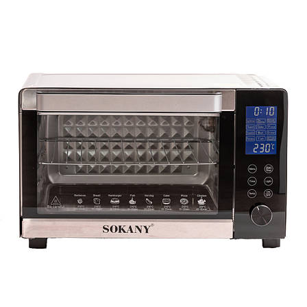 Електропіч Sokany SK10009 настільна 35 л, фото 1