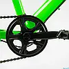 ✅ Велосипед Corso Optima 24" дюйми TM-24326 рама алюмінієва 11’’, обладнання SHIMANO 7 швидкістей, зелений, в зібран на 80 %, фото 5