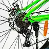 ✅ Велосипед Corso Optima 24" дюйми TM-24326 рама алюмінієва 11’’, обладнання SHIMANO 7 швидкістей, зелений, в зібран на 80 %, фото 8