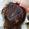 Накладка з натурального волосся на маківку, моно-система TIARA Q12"- 4, фото 3