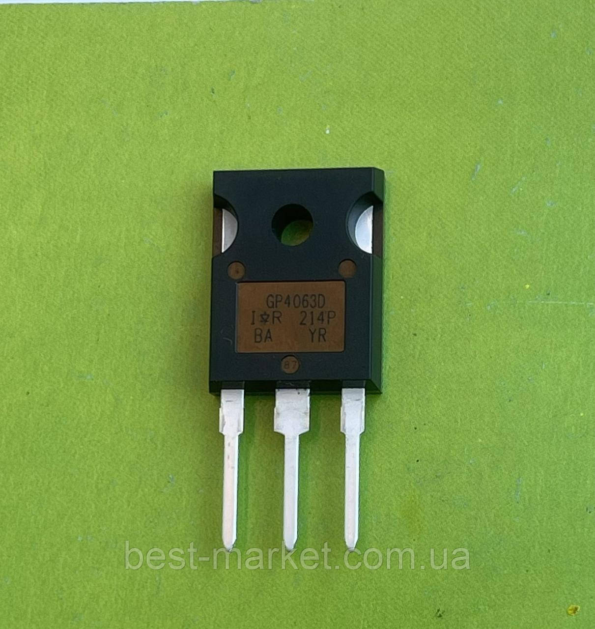 Транзистор IRGP4063D PBF. Новий. Оригінал.