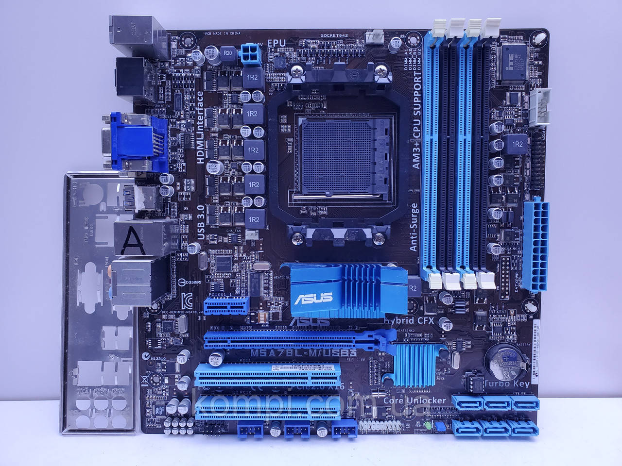 Материнська плата sAM3+ ASUS M5A78L-M/USB3 (DDR3,AMD FX,б/у)