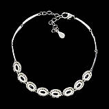 Браслет. Натуральний сапфір. Срібло 925., фото 3