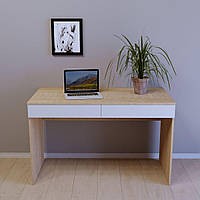 Письмовий прямий стіл сучасний із двома шухлядами під стільницею СП-105/3 Тіса Меблі