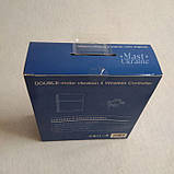 Бездротовий bluetooth джойстик DOUBLE motor vibration 4 для Sony PS4 -DS-2312-Silver, фото 7