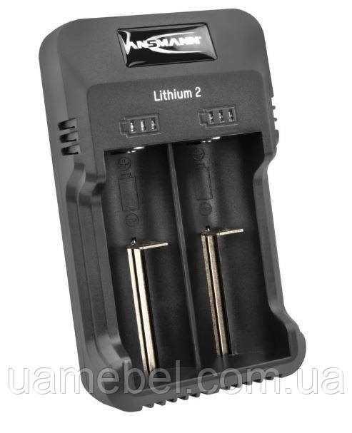 Зарядний пристрій Ansmann Lithium 2 для 1-2 Li-lon акумуляторів або 1-2 NiMH акумуляторів