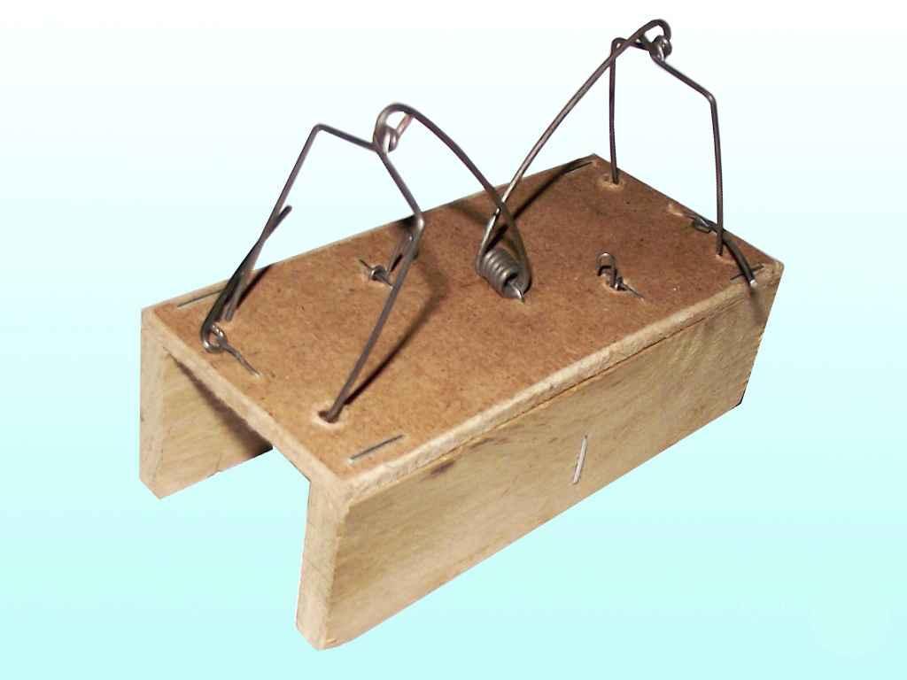 Мишоловка Домік деревяна 125х55х38 мм ТМ ХАРКІВ, фото 1