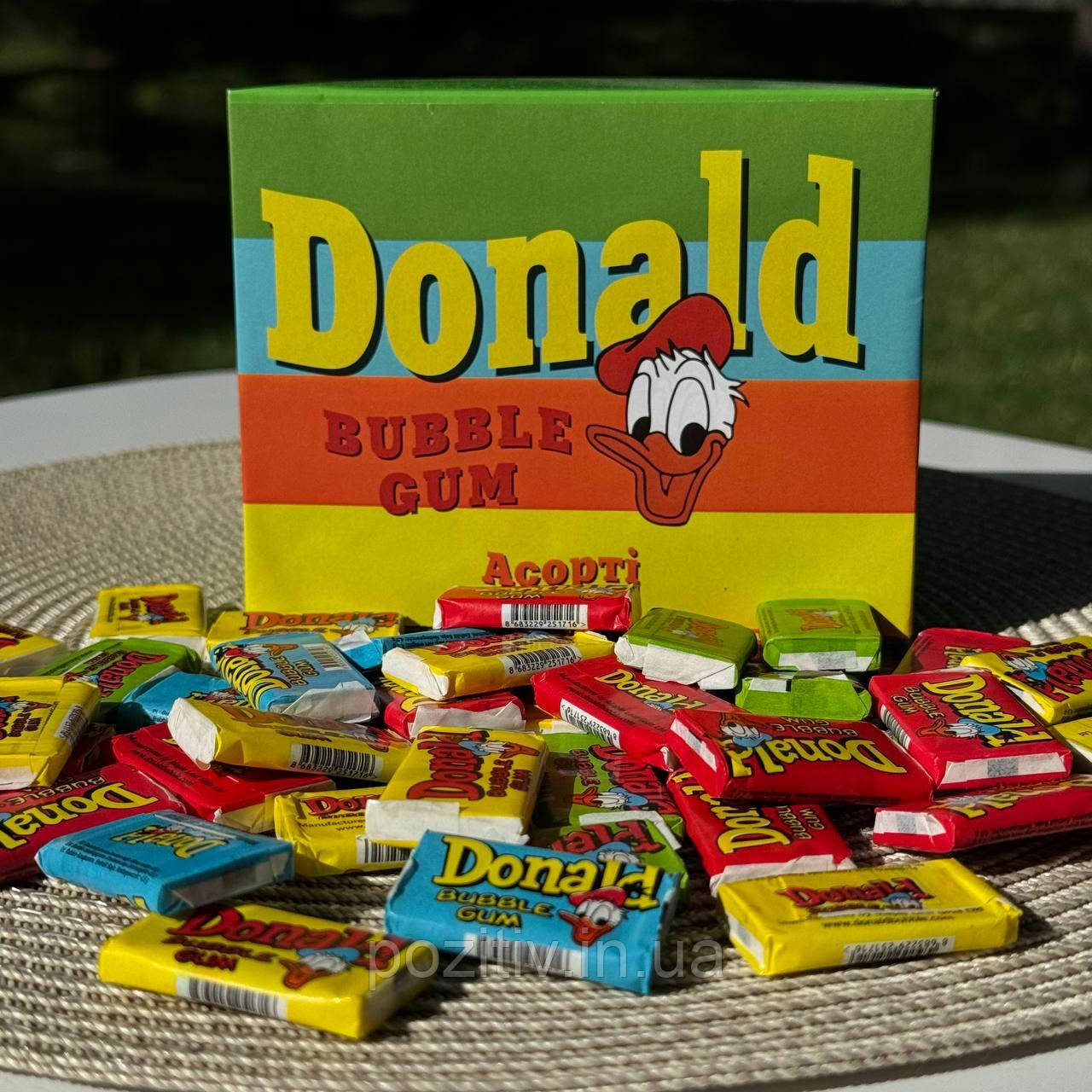 Жуйка дональд donald 100 шт Асорті, фото 1