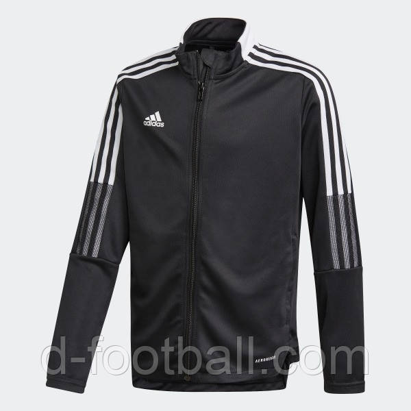 Кофта спортивна Adidas Tiro 21 Track Junior GM7314, Чорний, Розмір (EU) — 116cm 128cm 176cm