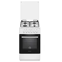 Плита газова біла Grunhelm G4FG5612W (побутова)